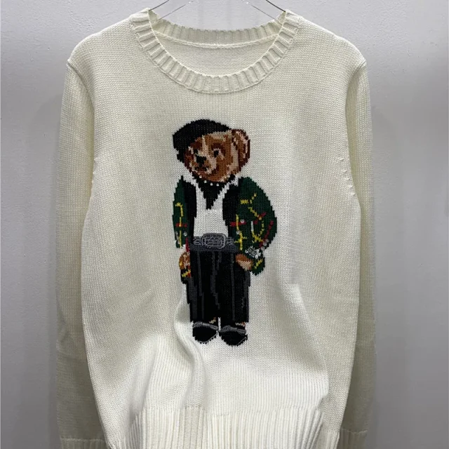 Ralph Lauren Knitwear Polo Bear crewneck knit sweater product detail image 11