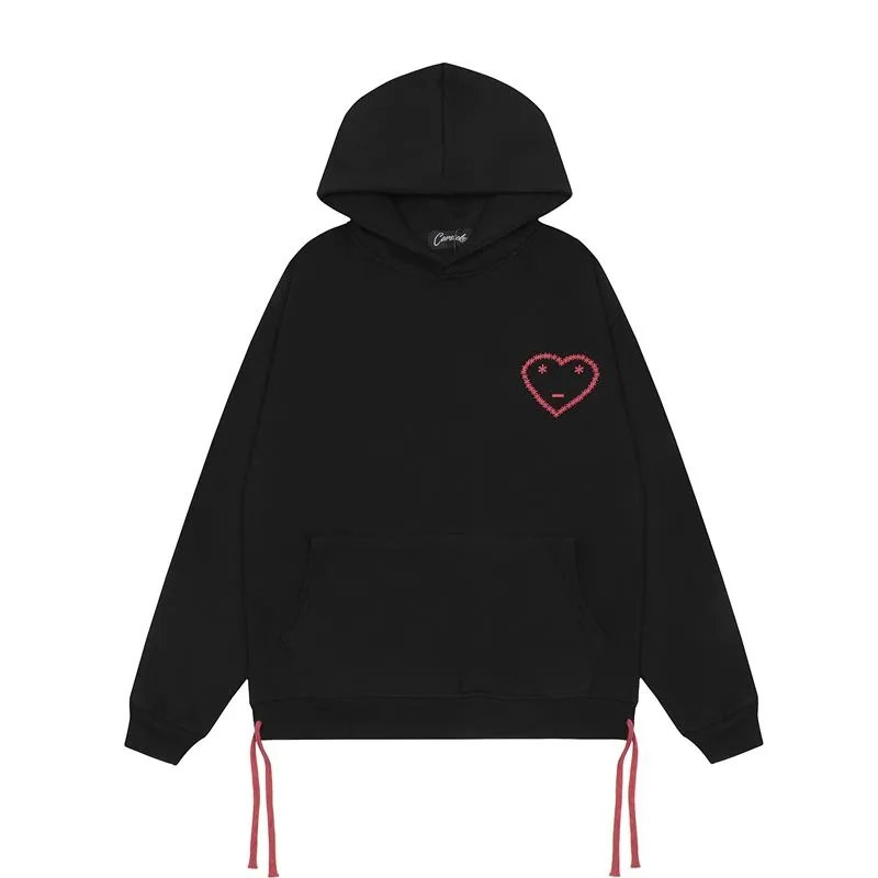 Play Comme des Garçons Heart Embroidery Gray Hoodie and Sweatpants Set - 11