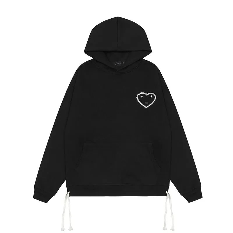 Play Comme des Garçons Heart Embroidery Gray Hoodie and Sweatpants Set - 12