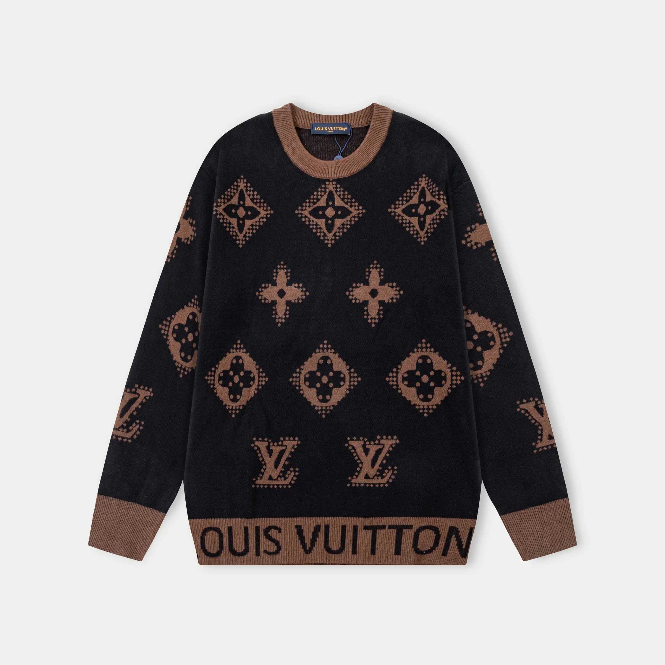 Dior Oblique Knit Sweater Black - 9