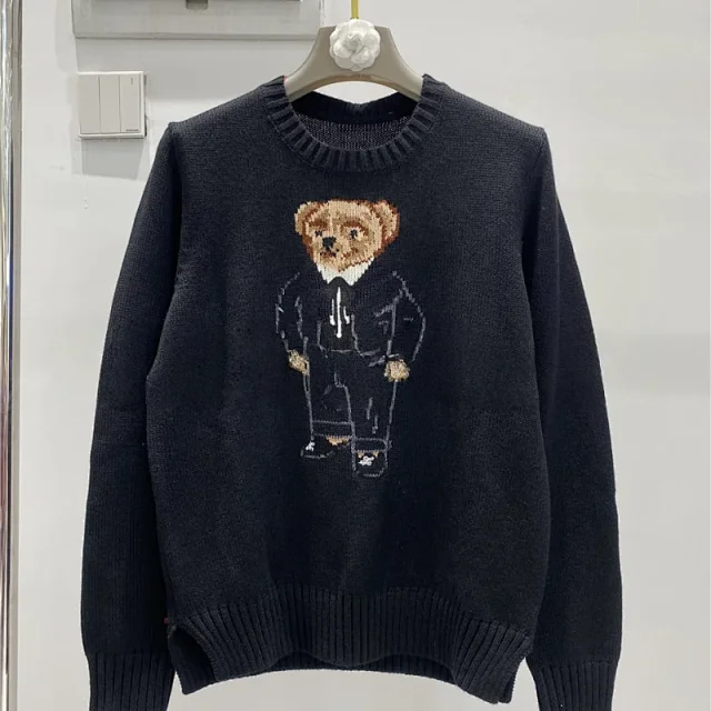 Ralph Lauren Knitwear Polo Bear crewneck knit sweater product detail image 9
