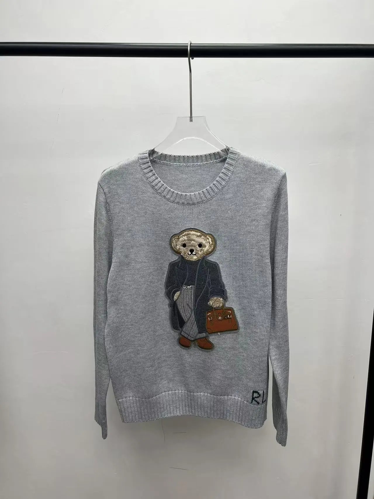 Ralph Lauren Knitwear Polo Bear crewneck knit sweater — 34