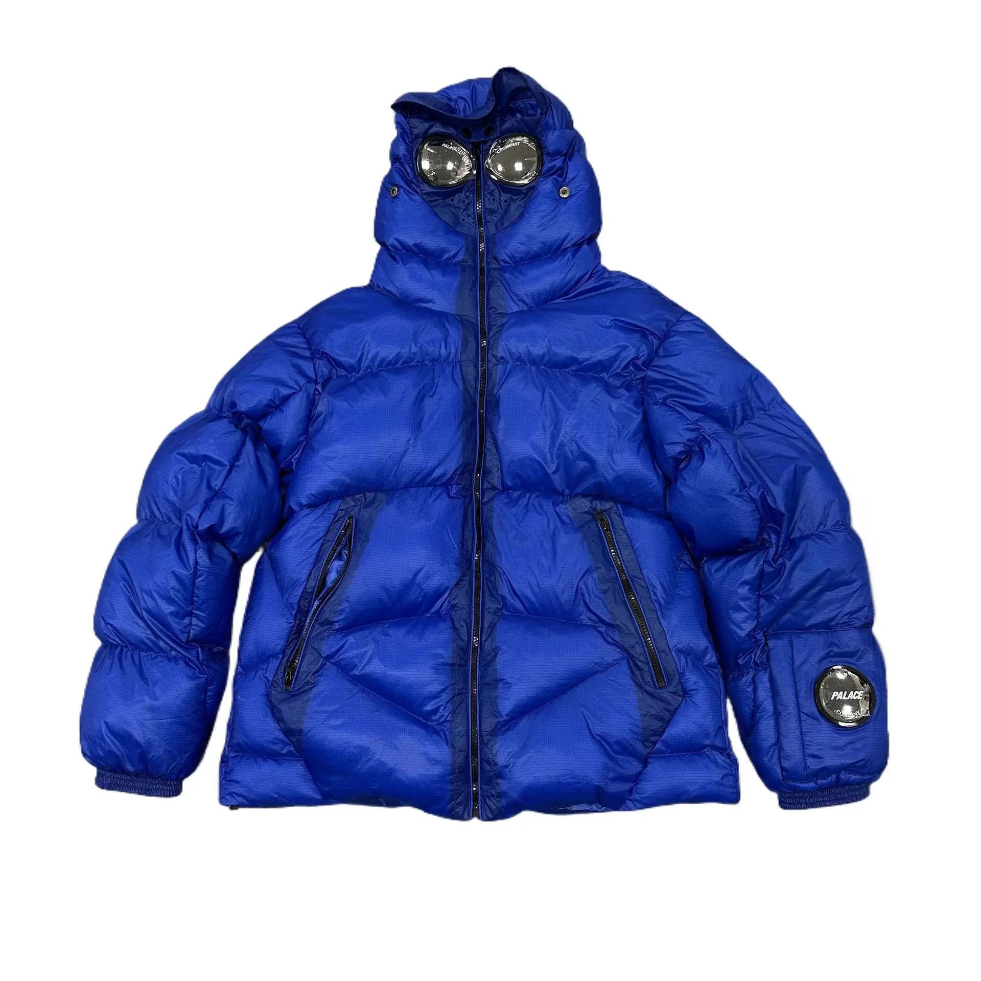 Stone Island Down Jacket Royal Blue - 4