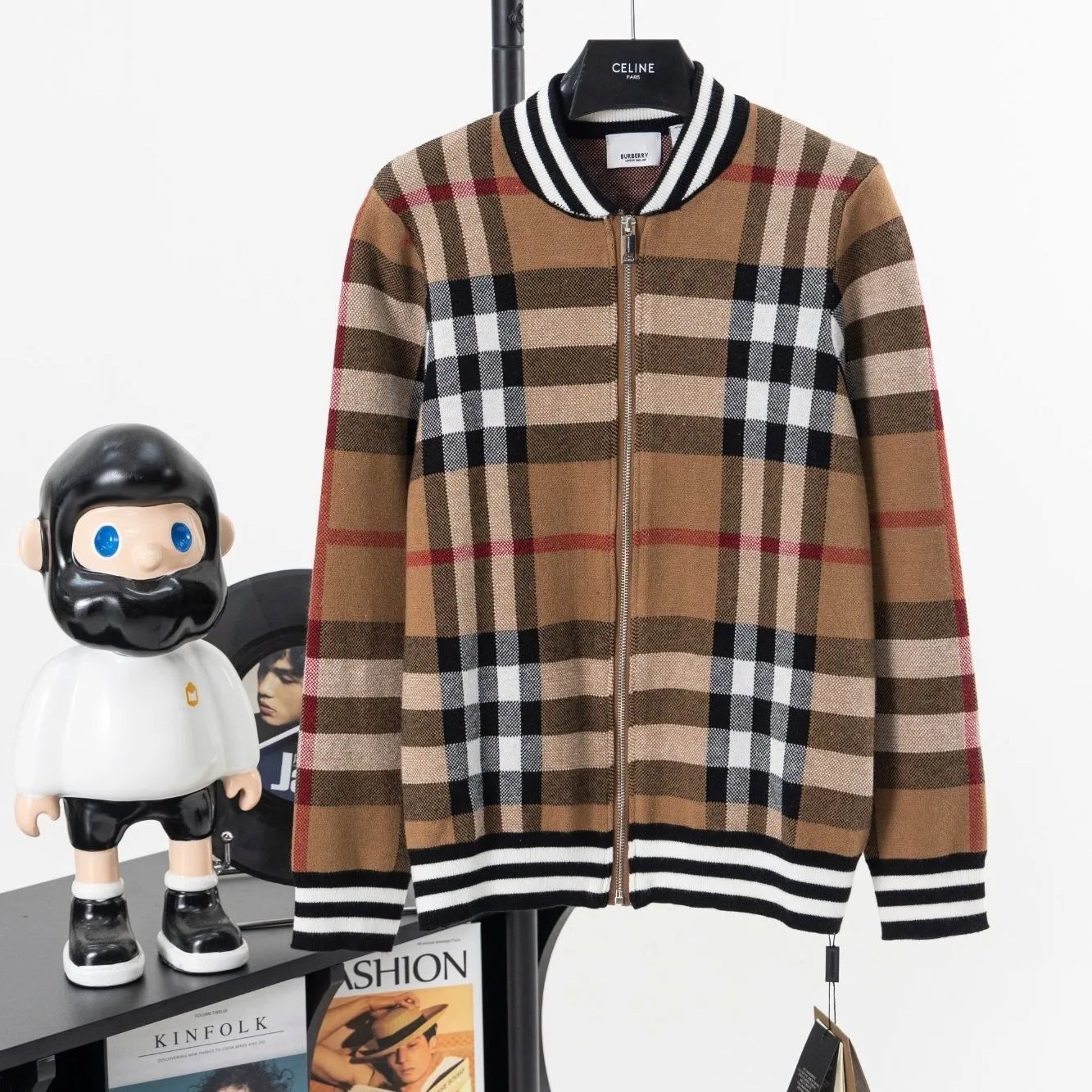 Stone Island Knitwear Crewneck knit sweater with compass sleeve badge — 13