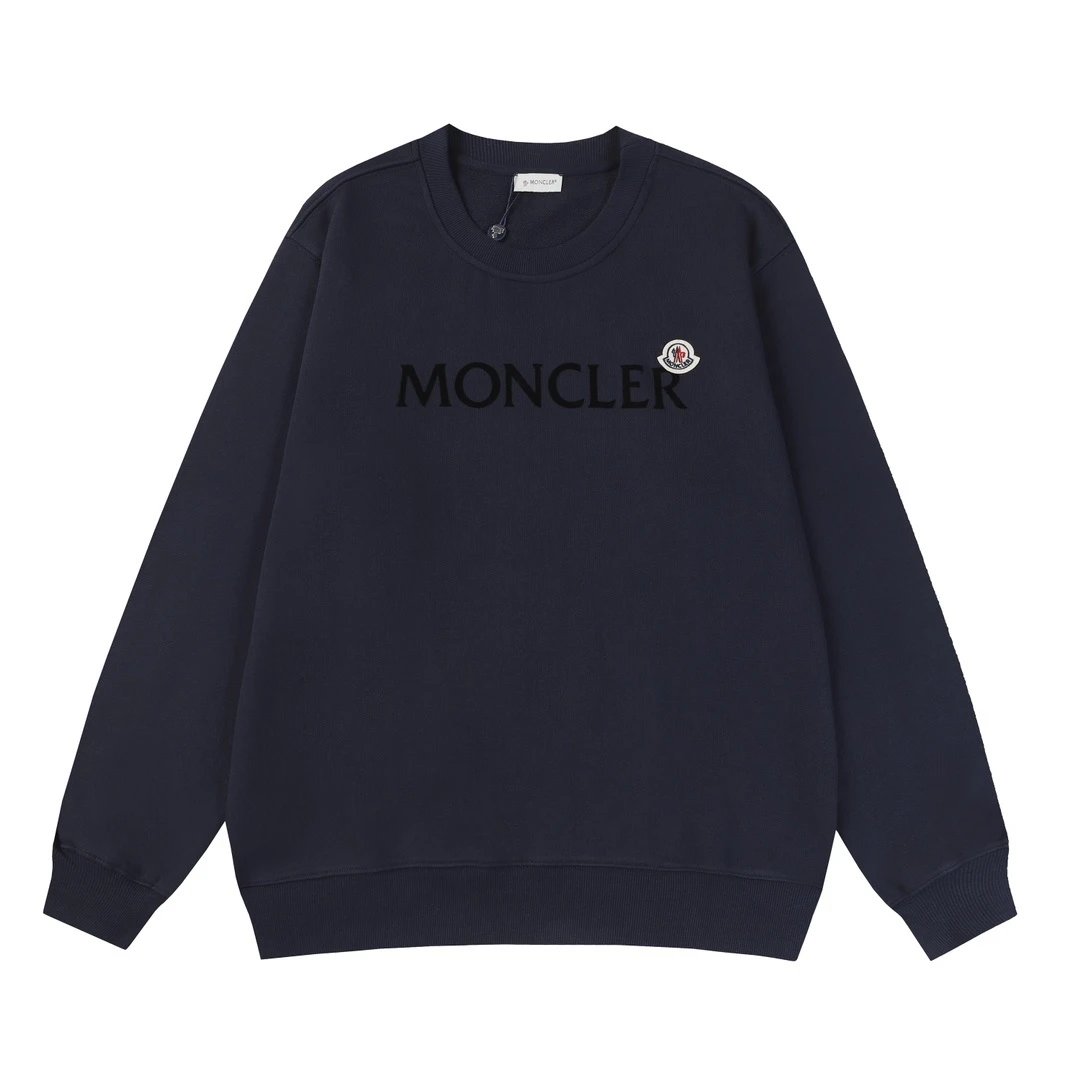 Moncler Hoodies & Sweatshirts Crewneck logo sweatshirt — 40