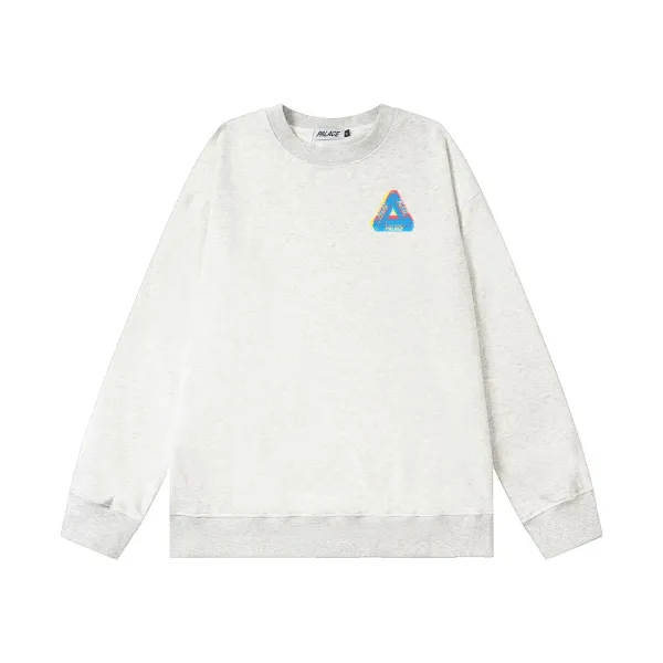 Palace x Ginza Triangle Logo Crewneck Sweatshirt Army Green Hoodie - 7