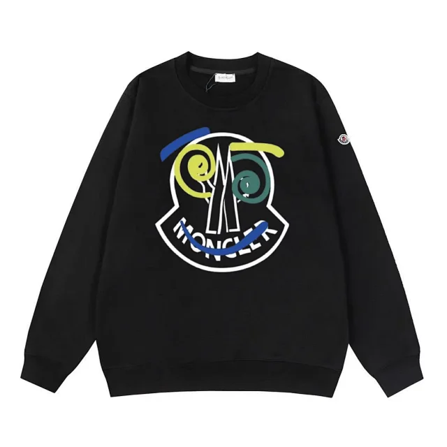Moncler Hoodies & Sweatshirts Crewneck logo sweatshirt product detail image 15