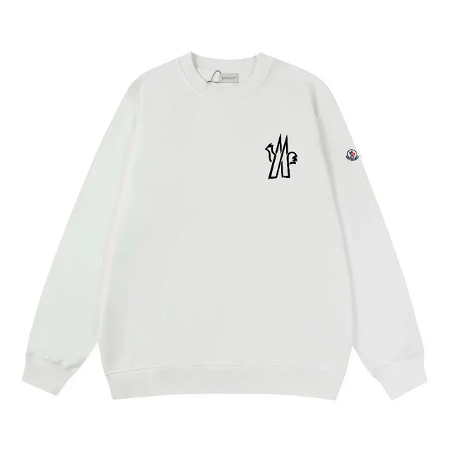 Moncler Hoodies & Sweatshirts Crewneck logo sweatshirt product detail image 10