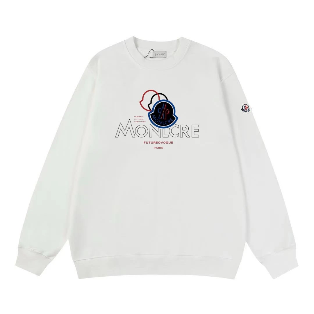 Moncler Hoodies & Sweatshirts Crewneck logo sweatshirt — 10