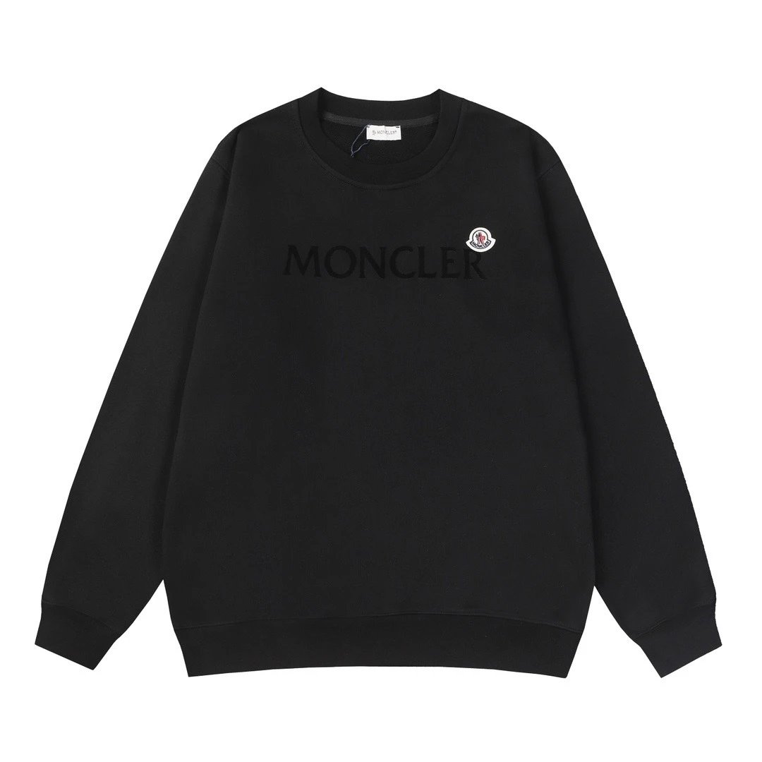 Moncler Hoodies & Sweatshirts Crewneck logo sweatshirt — 1