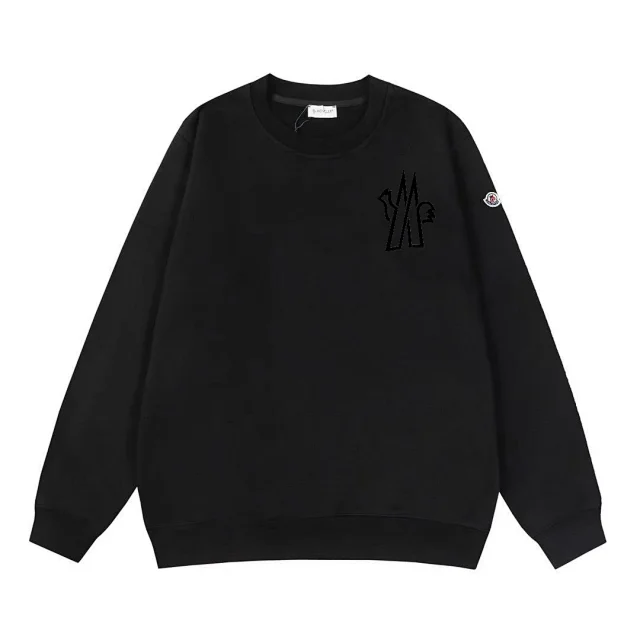 Moncler Hoodies & Sweatshirts Crewneck logo sweatshirt product detail image 11