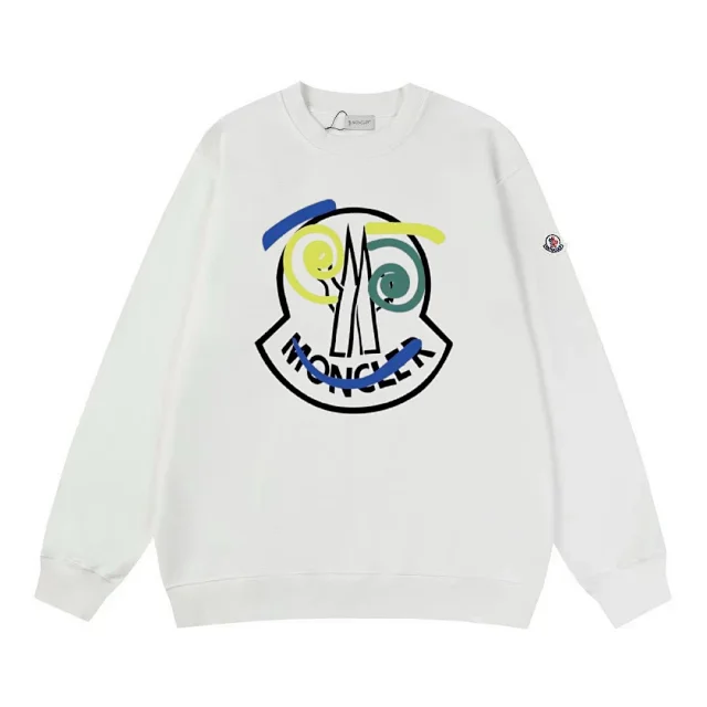 Moncler Hoodies & Sweatshirts Crewneck logo sweatshirt product detail image 14