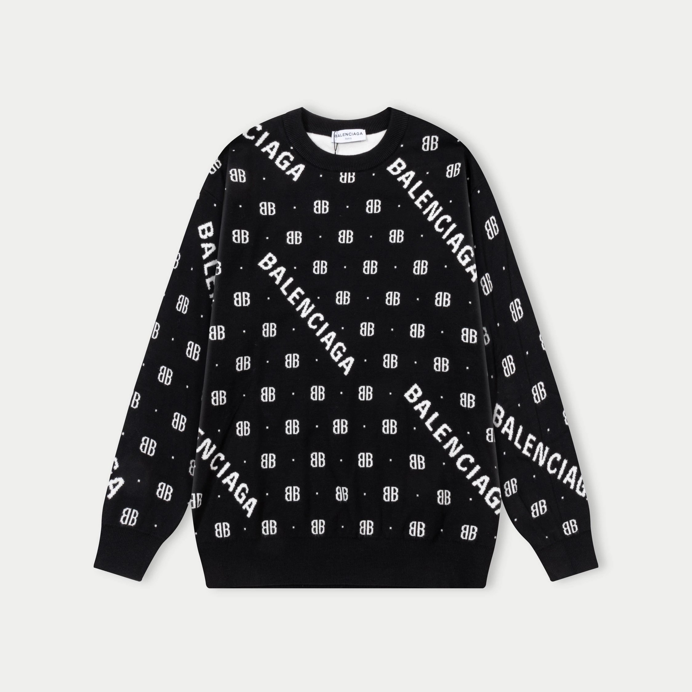 Dior Oblique Knit Sweater Black - 12