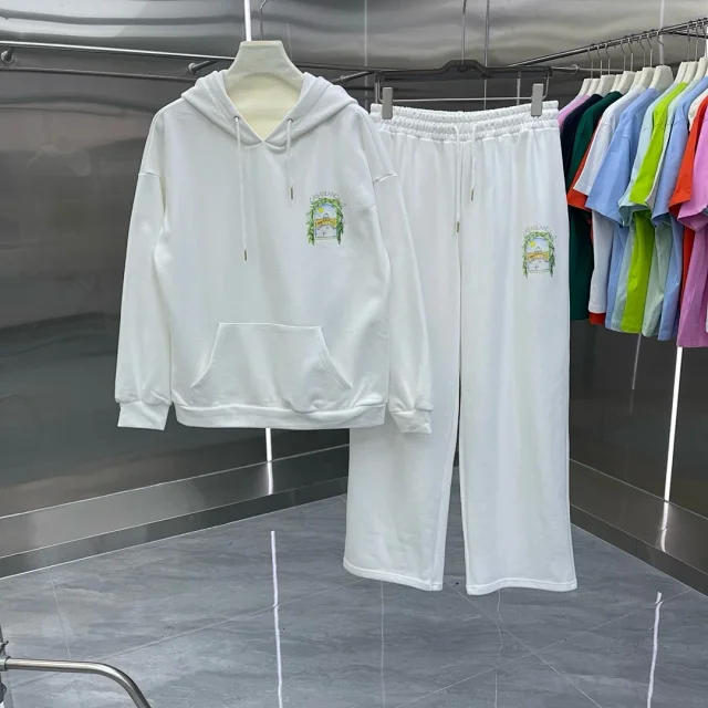 Casablanca Matching Sets Hoodie and wide-leg trousers set with graphic print product detail image 10