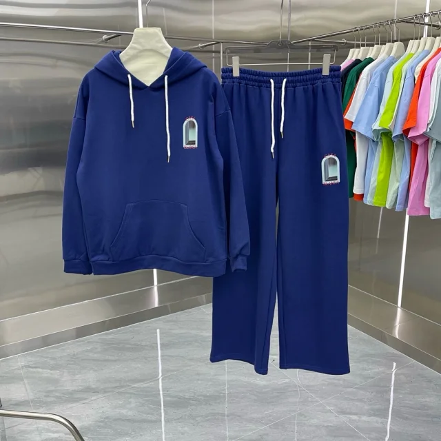 Casablanca Matching Sets Hoodie and wide-leg trousers set with graphic print product detail image 2