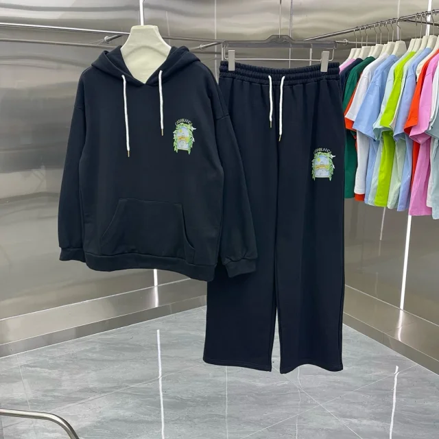 Casablanca Matching Sets Hoodie and wide-leg trousers set with graphic print product detail image 9
