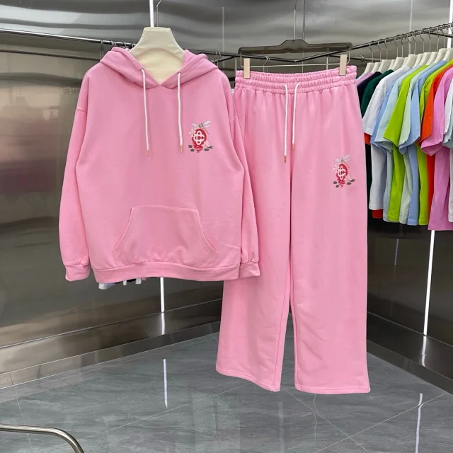 Casablanca Matching Sets Hoodie and wide-leg trousers set with graphic print product detail image 11