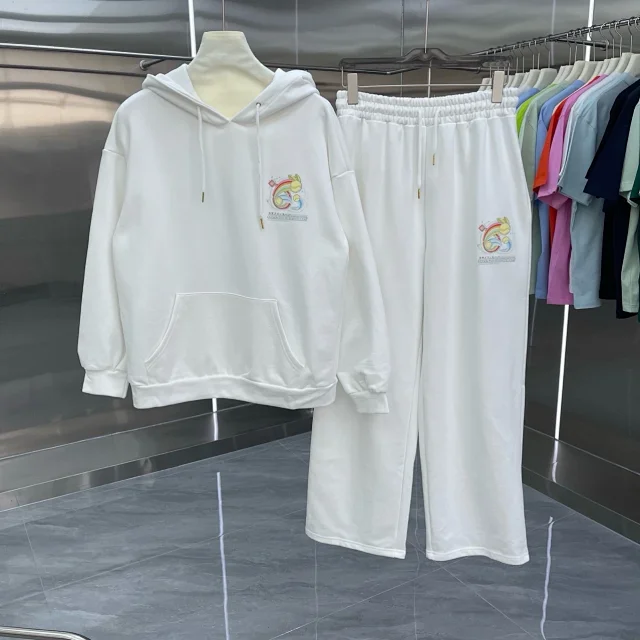 Casablanca Matching Sets Hoodie and wide-leg trousers set with graphic print product detail image 6