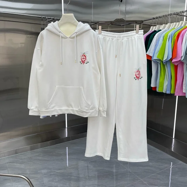 Casablanca Matching Sets Hoodie and wide-leg trousers set with graphic print product detail image 8