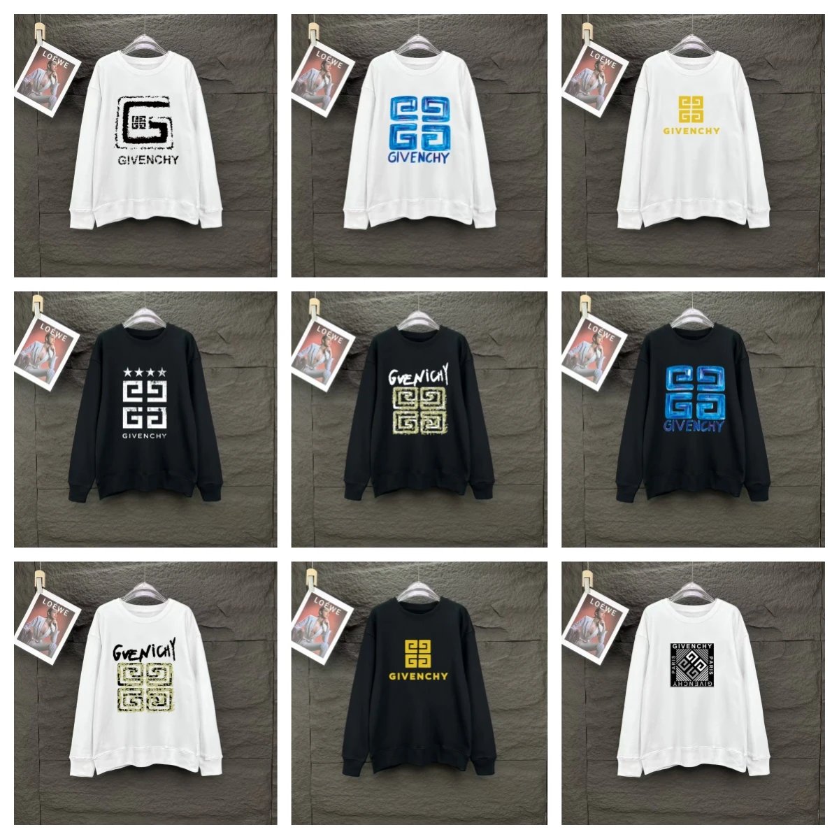Givenchy 4G Logo Sweatshirt [35 styles]