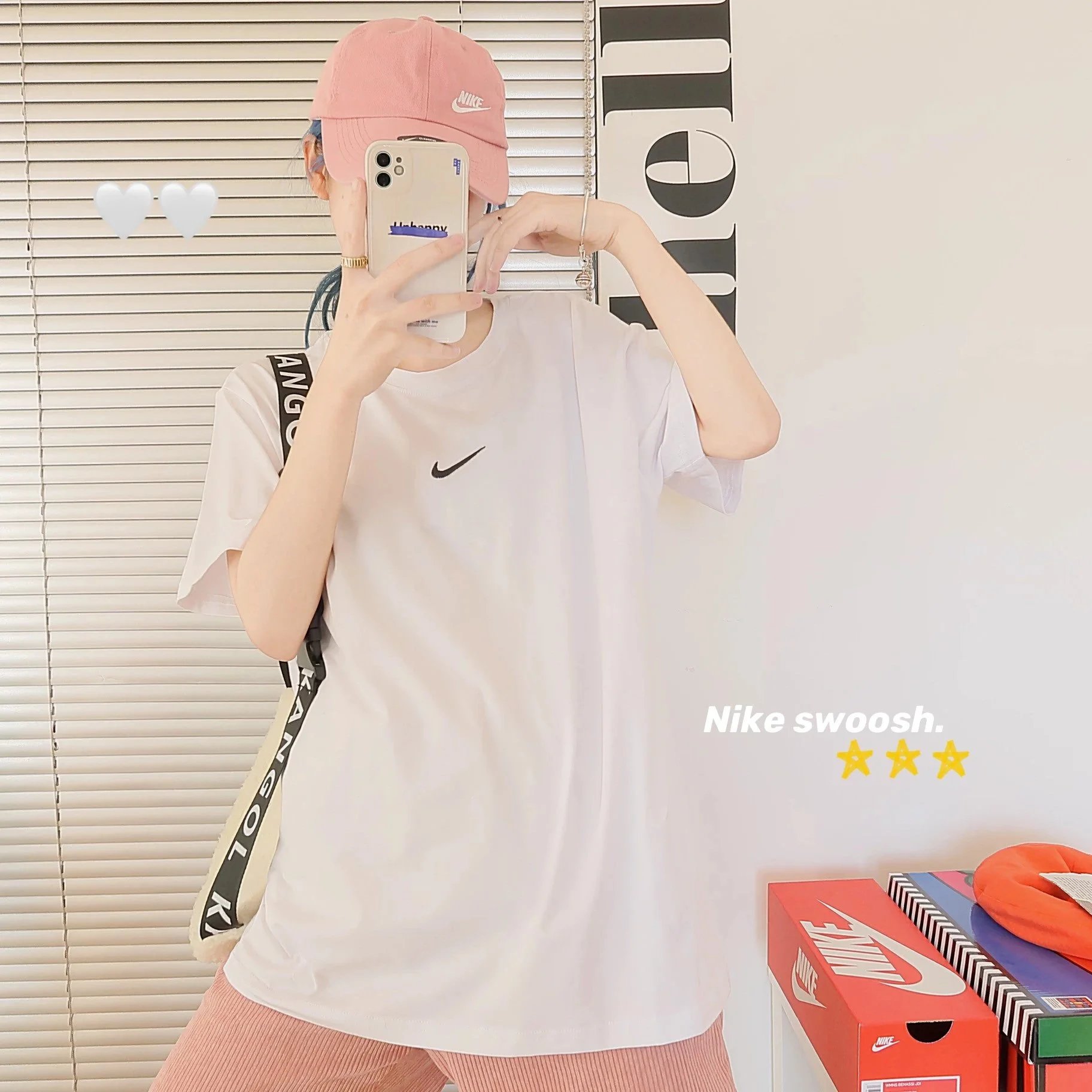 Nike Basic Tee — white colorway — USFans Spreadsheet photo