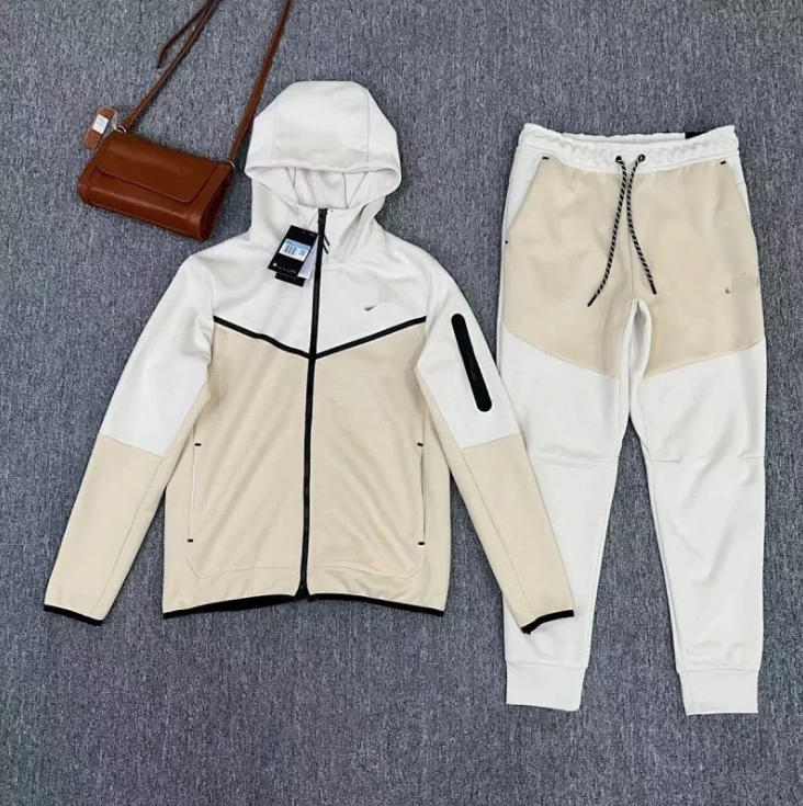 Nike Tech Fleece Black Hoodie — Rice-colored khaki suit colorway — USFans Spreadsheet photo