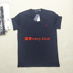 thumbnail for 1:1 new launch RL classic heavyweight cotton T-shirt Heavy cotton men's T-shirt C