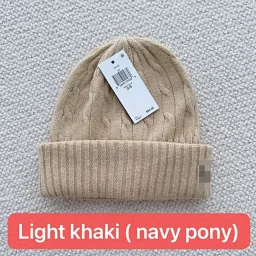 thumbnail for RL Wool knit hat beanie hat Beanie hat G