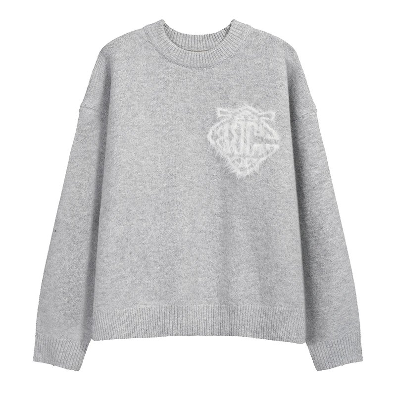 Crew Neck Pullover Sweater