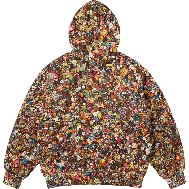 Collaborative Allover Print Hoodie