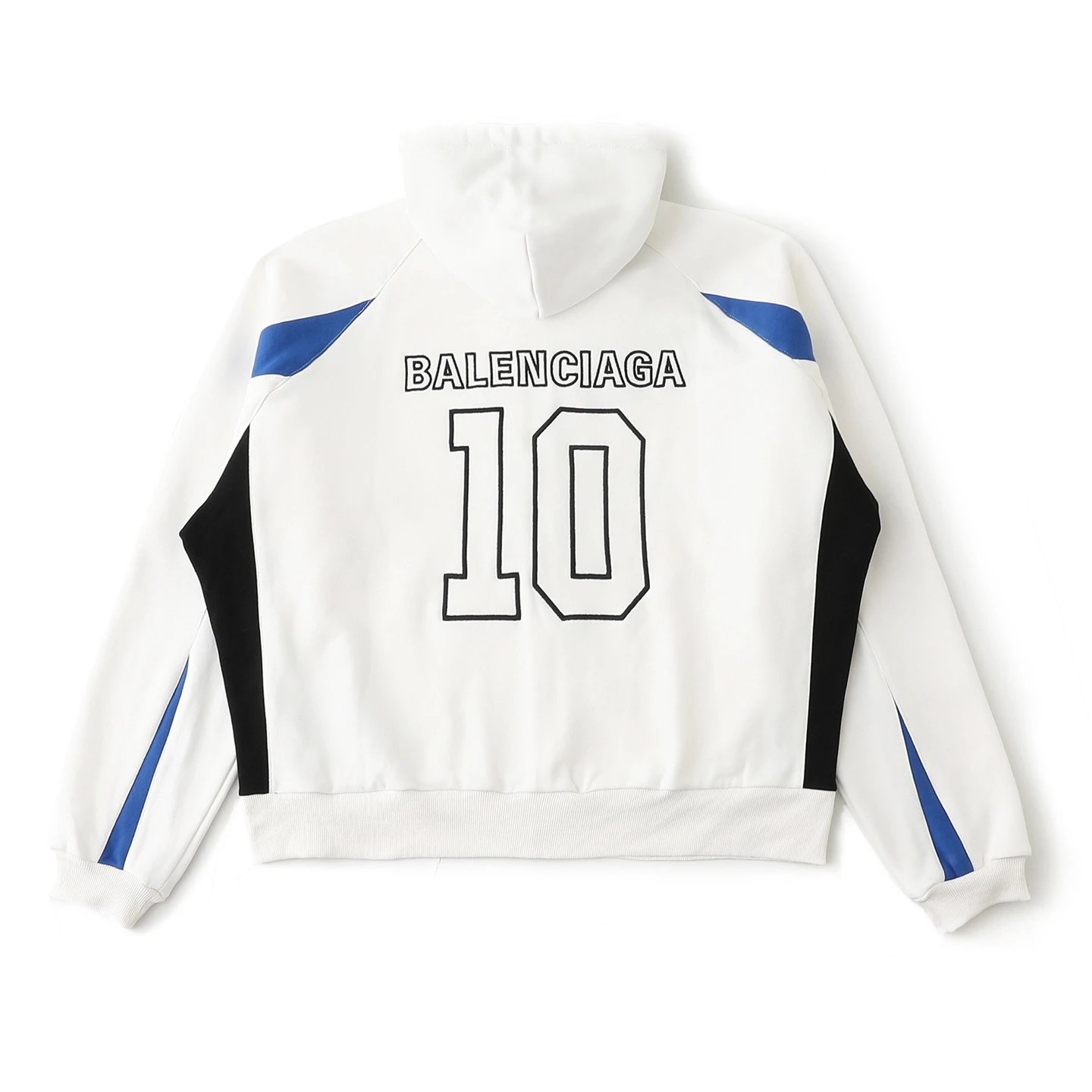Balenciaga x NBA Zip-Up Hoodie Black / Red - 4