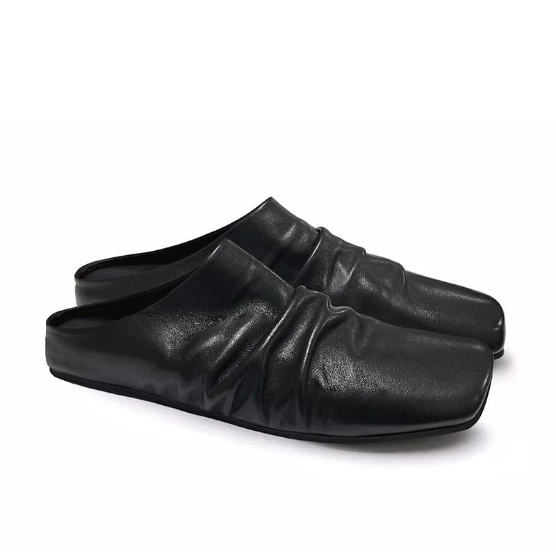 JCaesar Leather Slippers