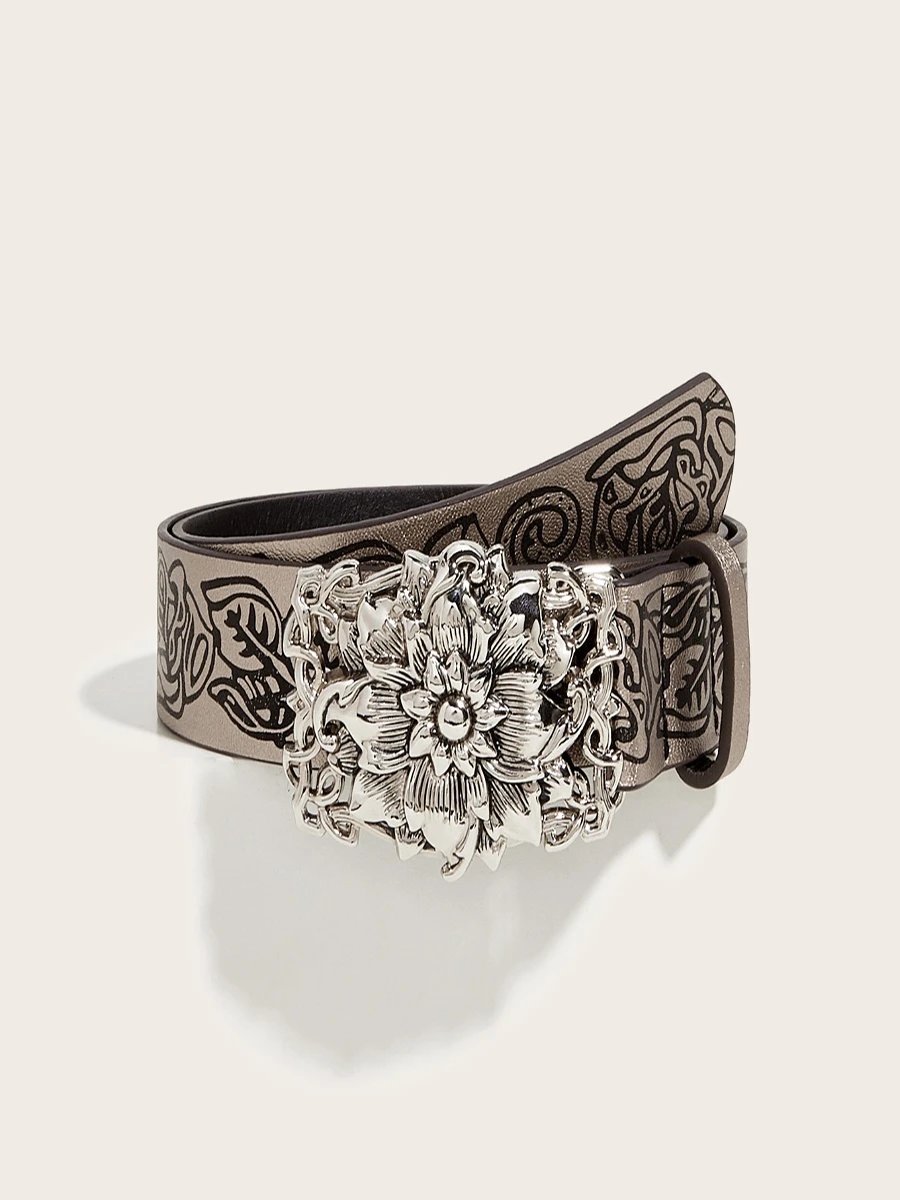 IHFHenaFlowerRetroTribalNicheWildMillenniumBohemianPinBuckleNicheInsBeltBeltBelt-INFiniTEHF