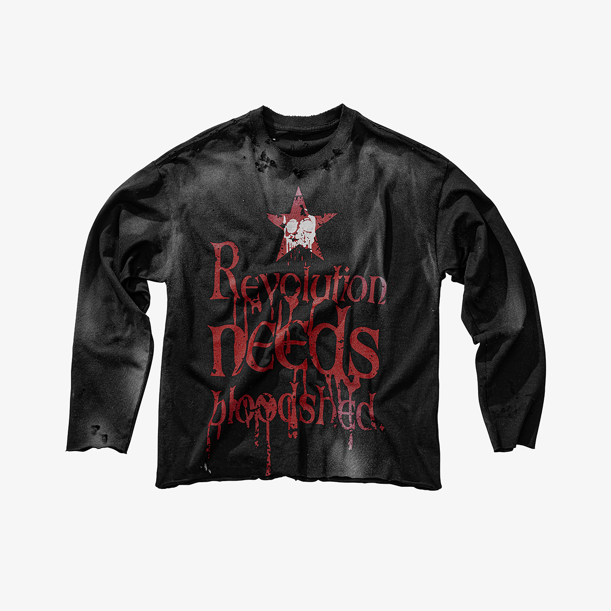 TSL Revolution needs blood longsleeve tee