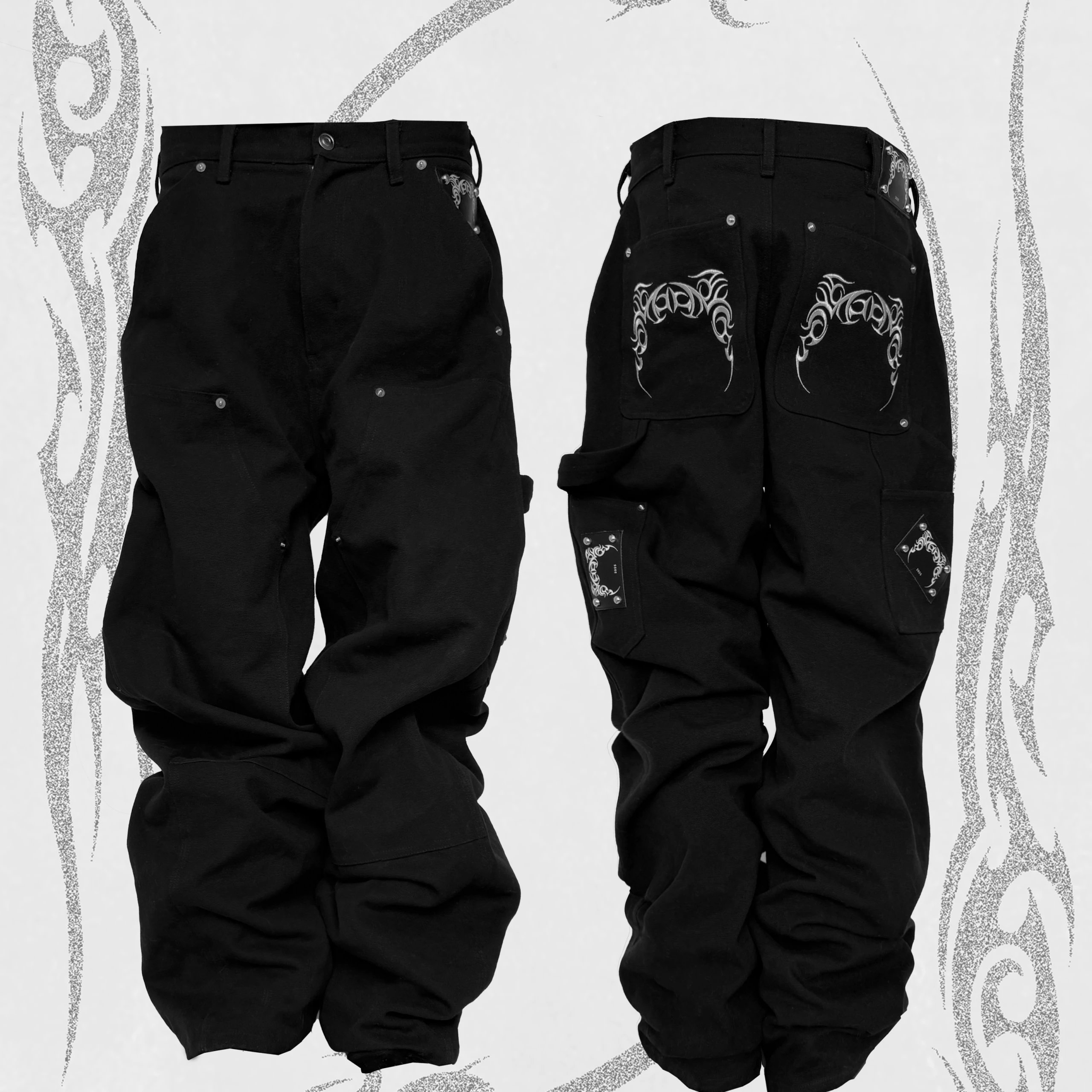 Small Town Kid trompe l'oeuil denim 1 (5 colorways)