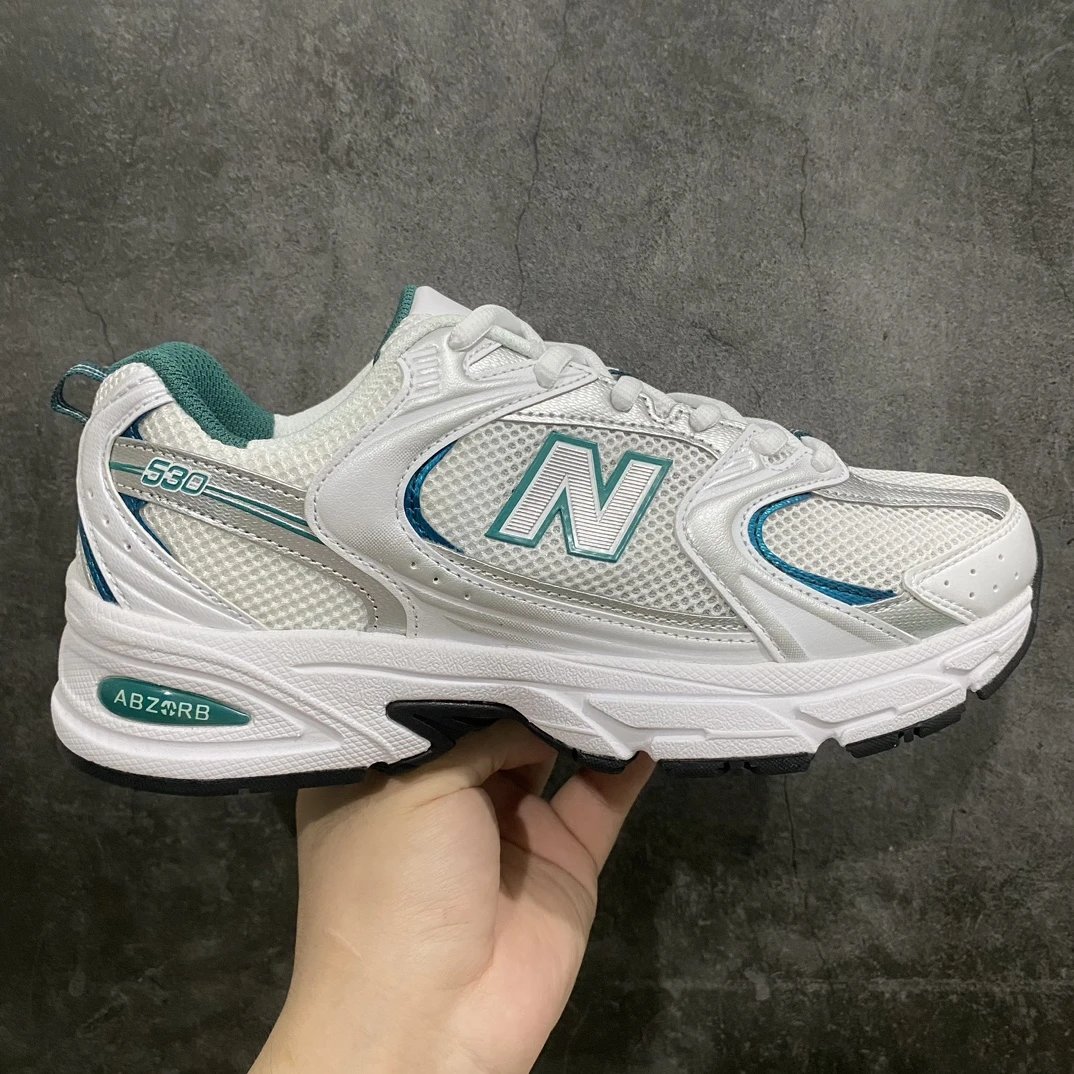 New Balance Sneakers 530 — NB530MR530AB white and green