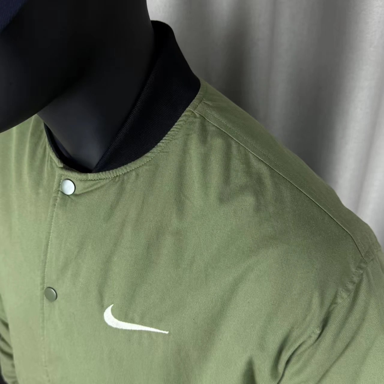 Stussy x Nike Air 80 / 89 Bomber Jacket Army Green - 9