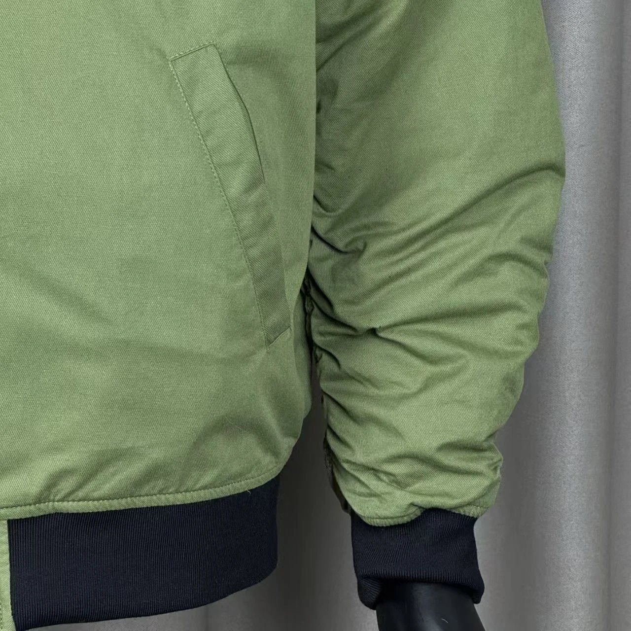 Stussy x Nike Air 80 / 89 Bomber Jacket Army Green - 10