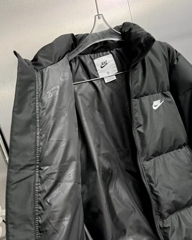 Nike Down Jackets Quilted stand-collar puffer jacket product detail image 12