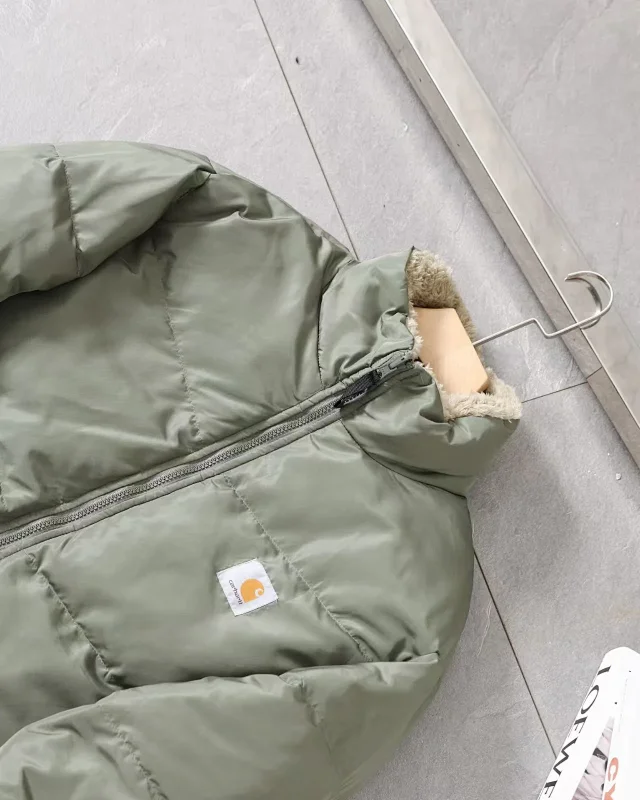 Carhartt Jackets Sherpa-lined puffer jacket product detail image 5