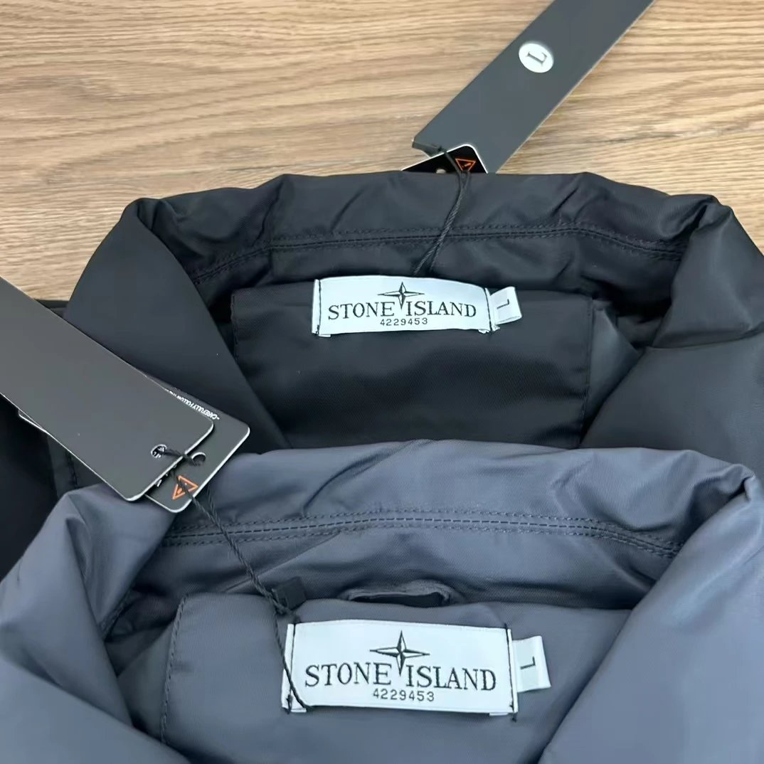 Stone Island Shadow Project Bomber Jacket Dark Gray Outerwear - 8
