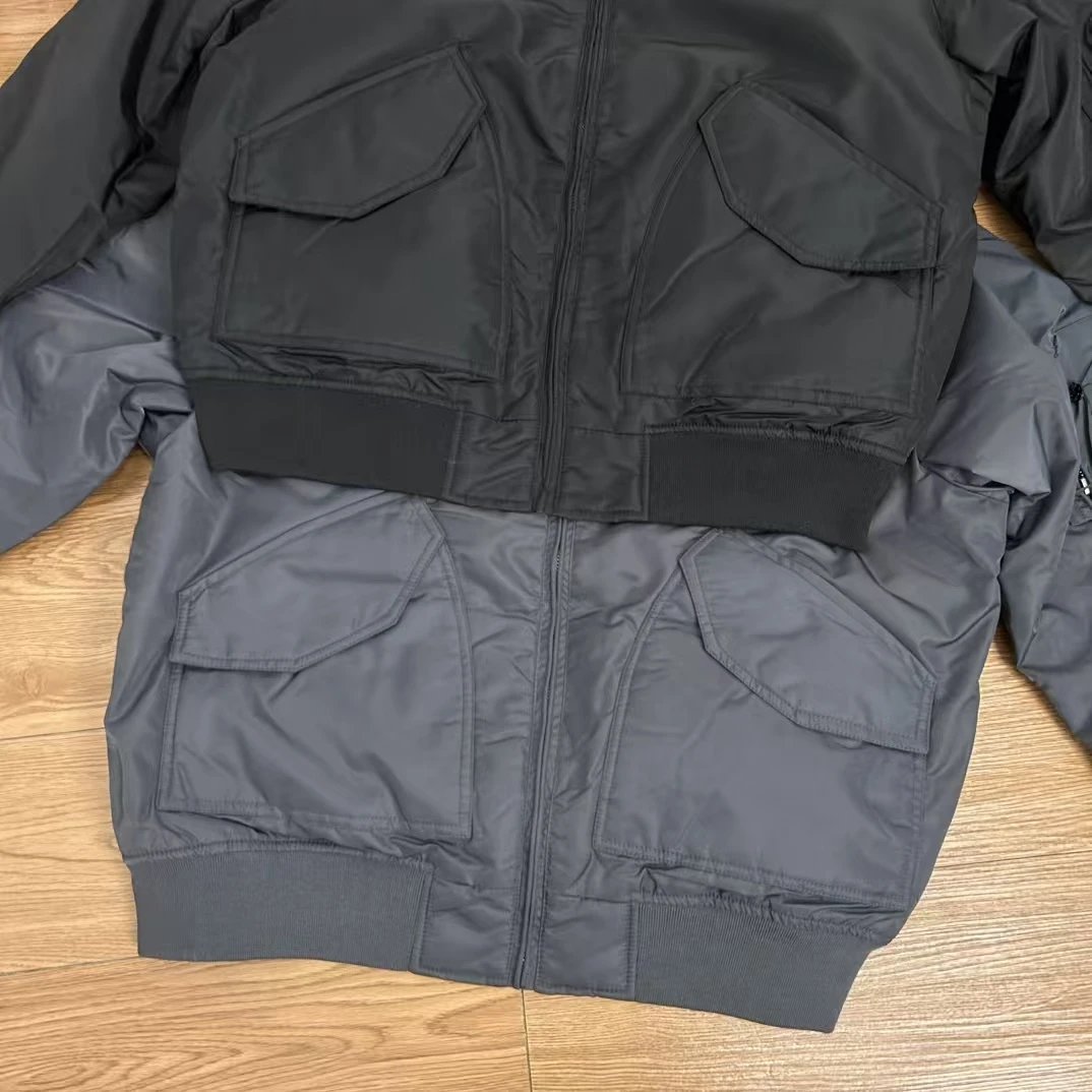 [DX30-12] Winter lapel function cotton-padded jacket baseball jacket