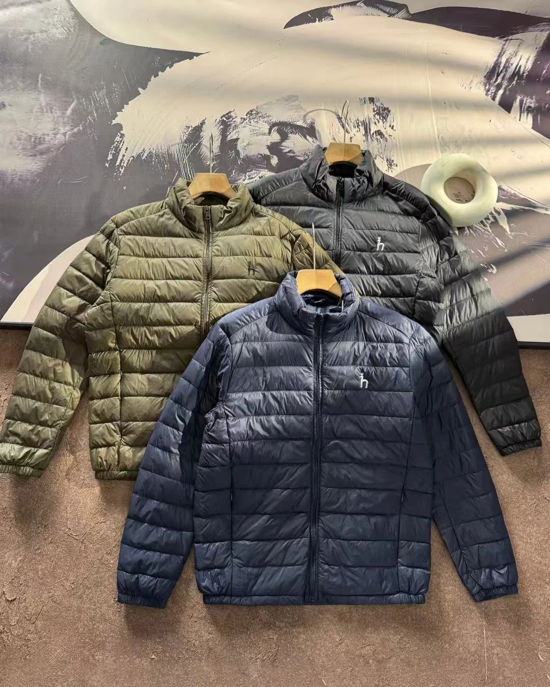 H Brand Puffer Jacket [3 style