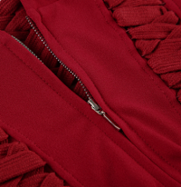 A halter-neck deep-collared vest — seller photo 7