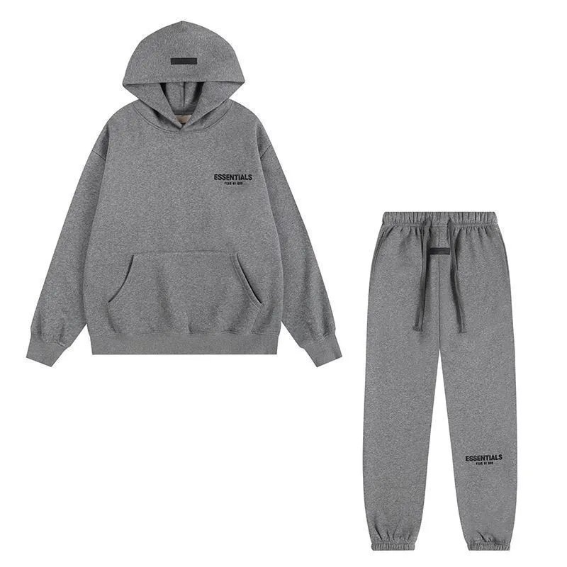 Dark gray trousers