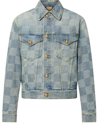 Louis Vuitton Jacket Denim Blue — seller photo 3
