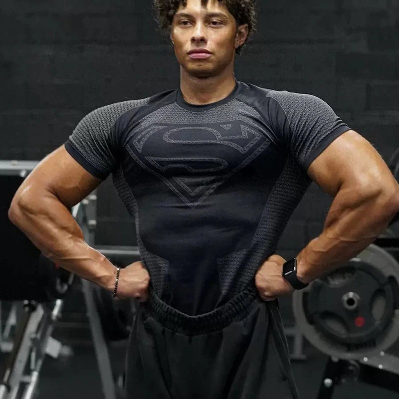 Superman collaboration bodysuit
