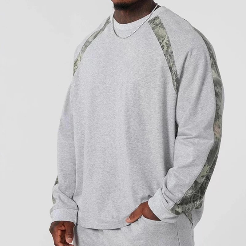 Men's Washed Loose Casual Sports Hoodie photo 4