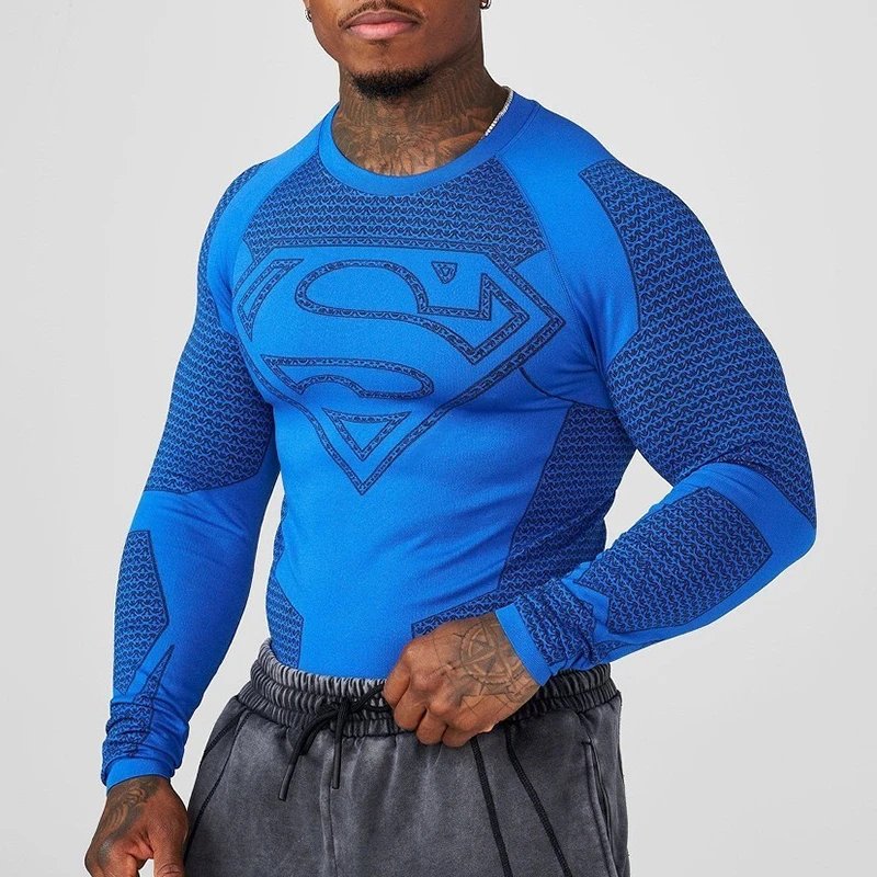 Fitness Quick-Dry Compression Long Sleeve T-Shirt photo 3
