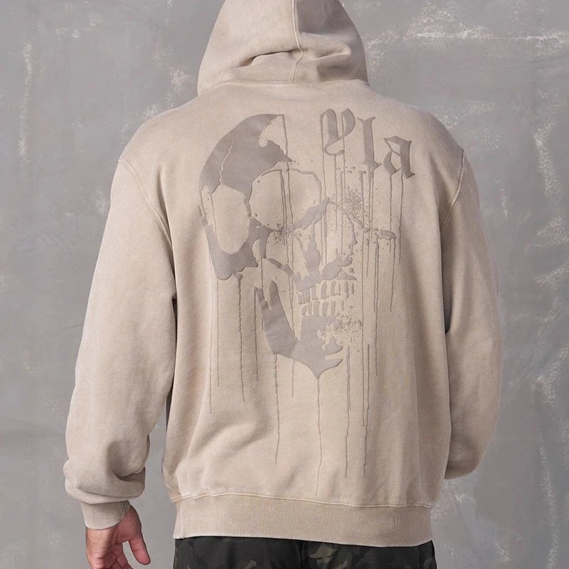 Skeleton Print Hoodie